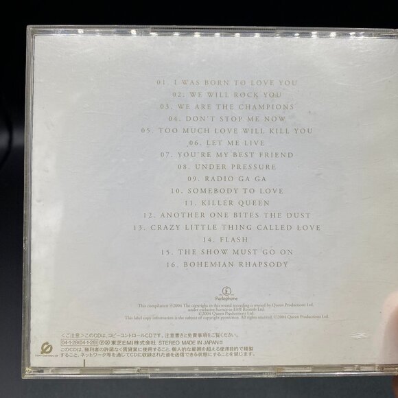 TOCP-67318 Queen Jewels Parlophone Digital Remastered Compilation CD OBI Japan - Picture 9 of 9